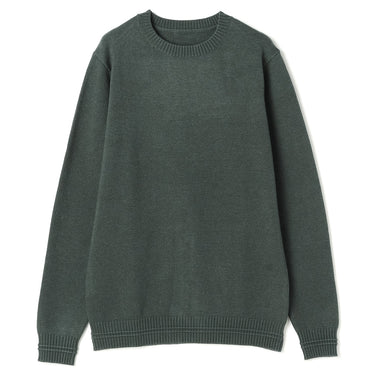 Middle-gauge Crew Neck Sweater_01