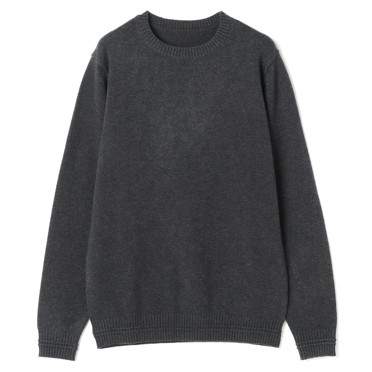 Middle-gauge Crew Neck Sweater_04