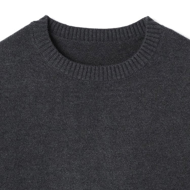 Middle-gauge Crew Neck Sweater_07