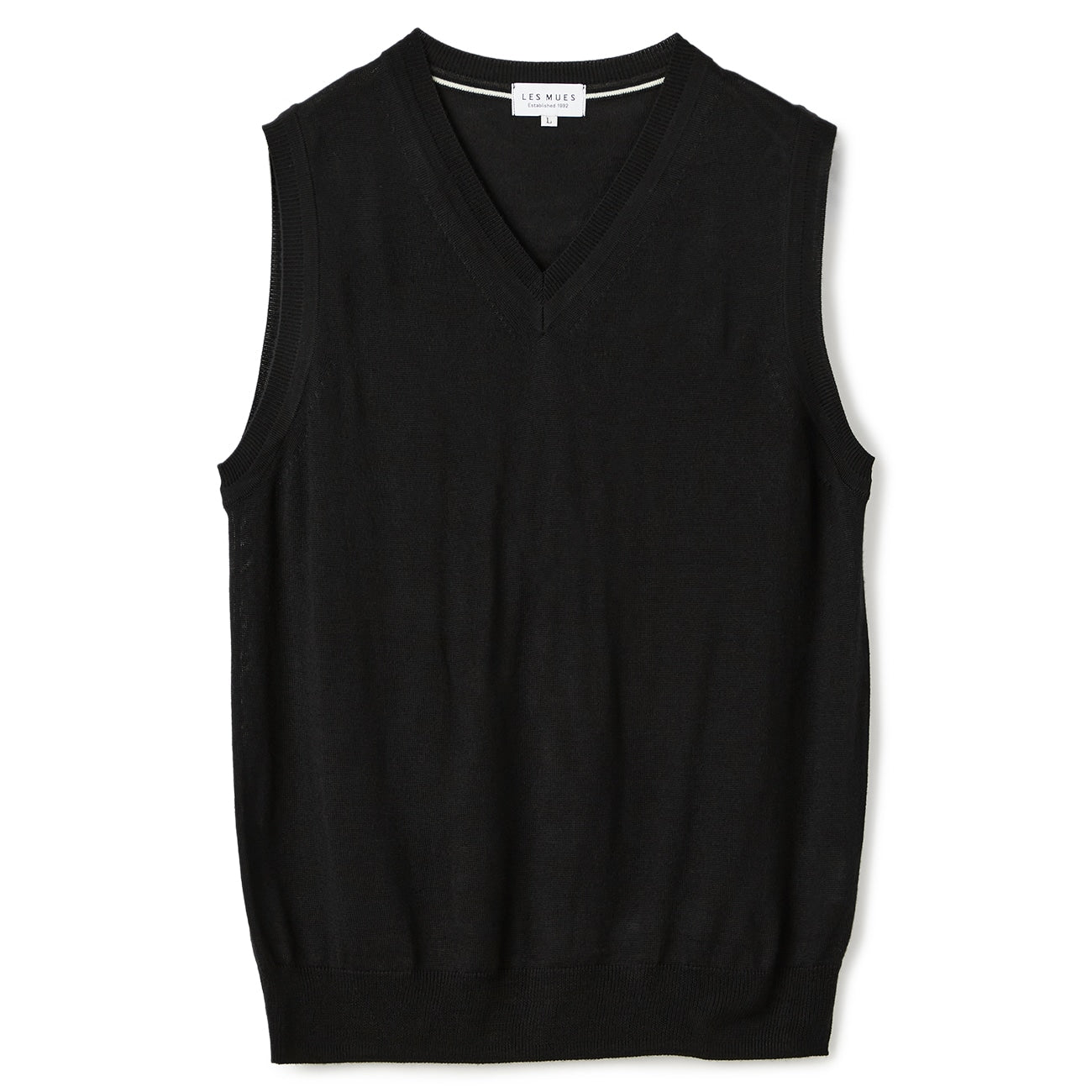 V領開襟毛衣背心_08