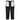 Adjustable Hem Stretch Tapered Pants - Black_06
