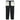 Adjustable Hem Stretch Tapered Pants - Black_07
