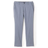 Adjustable Hem Stretch Tapered Houndstooth Pants - Light Blue_01
