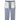 Adjustable Hem Stretch Tapered Houndstooth Pants - Light Blue_06
