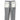 Adjustable Hem Stretch Tapered Gun Club Check Pants - Navy_07