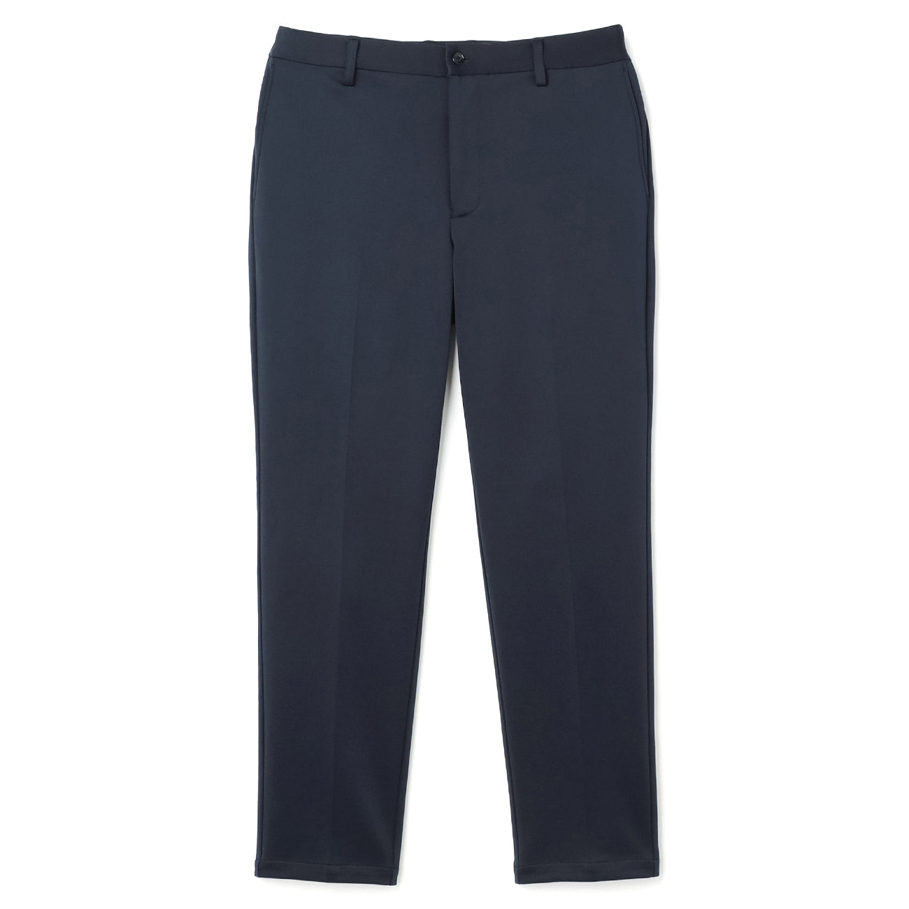 Navy Blue Plain Jersey Pants_03