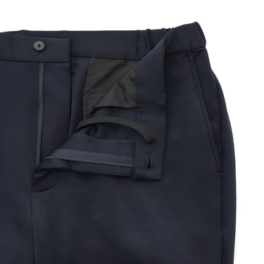 Navy Blue Plain Jersey Pants_07