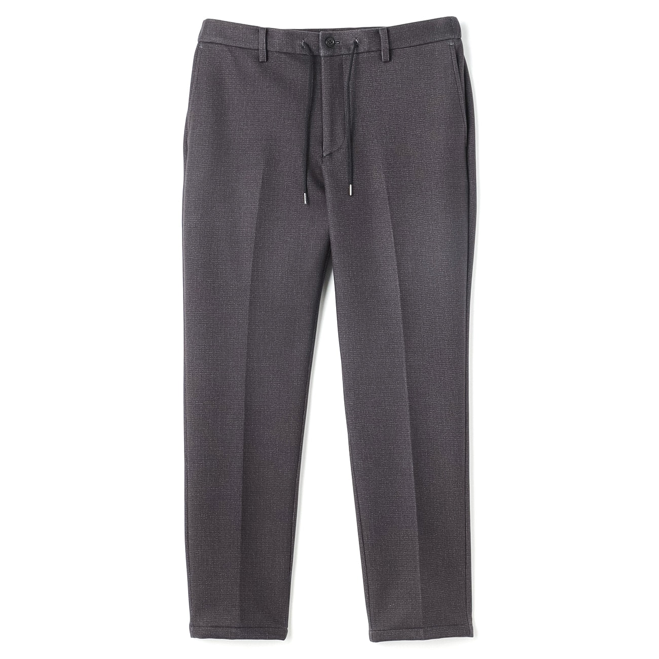 Gray Down Fabric Pants_03