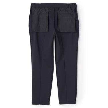 Pajama Suits Jacquard Jersey Pants - Navy_12