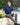 Pajama Suits Aircool Print Mesh Pants - Navy_04