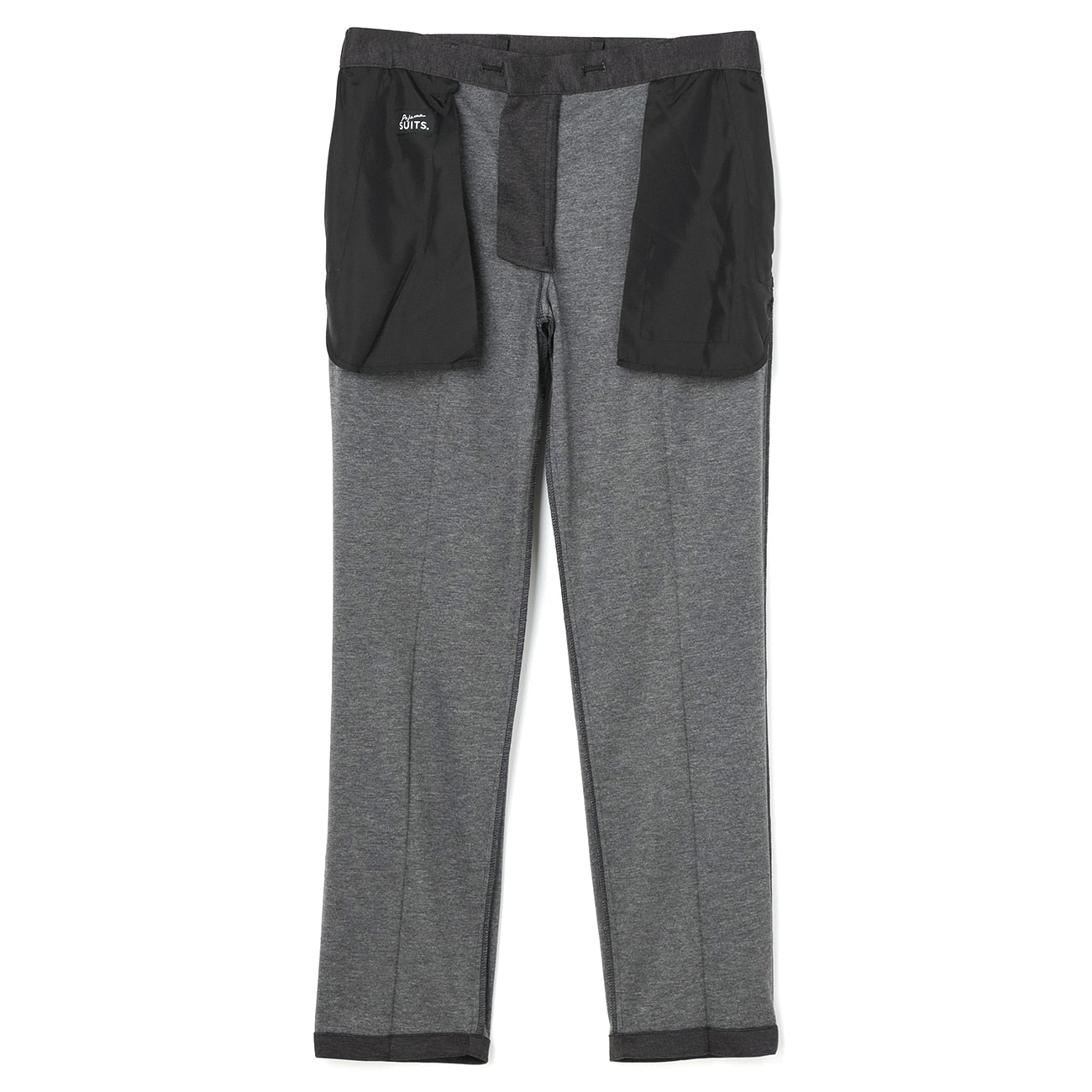 睡衣西裝 Printed Jersey Pants -灰