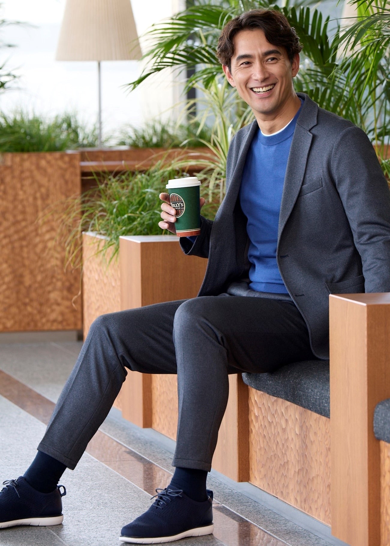 睡西衣 Eco-Friendly Premium Pants -深蓝