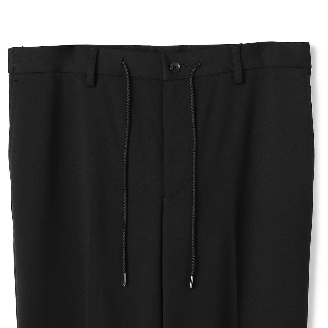 睡西服印花针织长裤 - 黑色_04