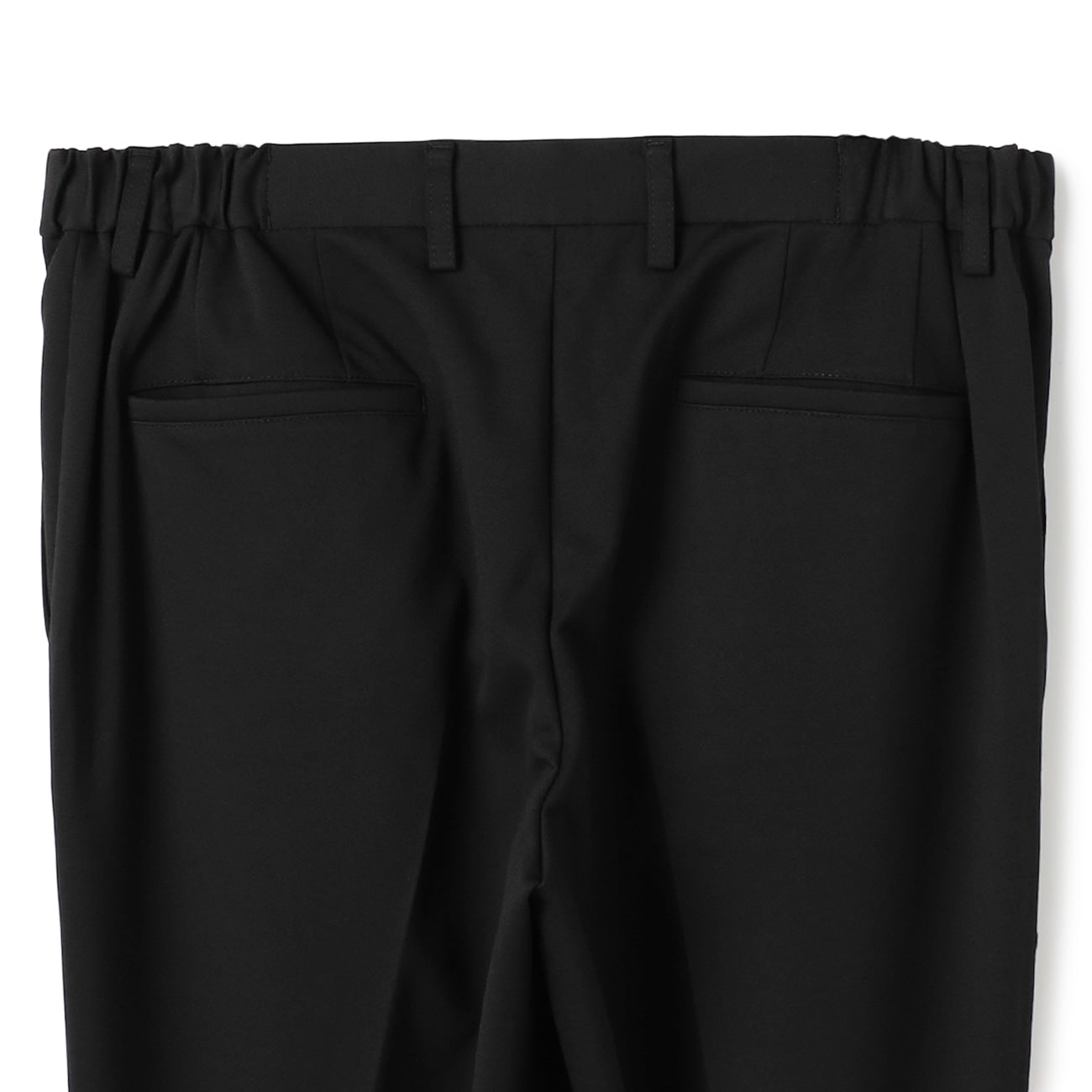 睡西服印花针织长裤 - 黑色_06