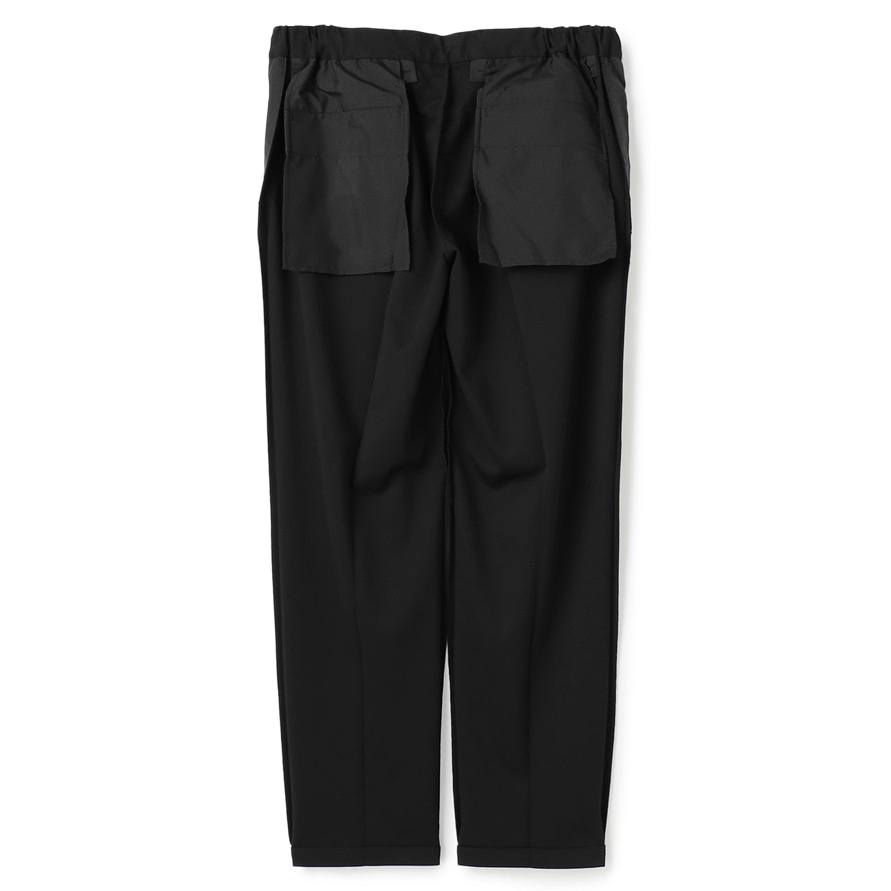 睡西服印花针织长裤 - 黑色_09