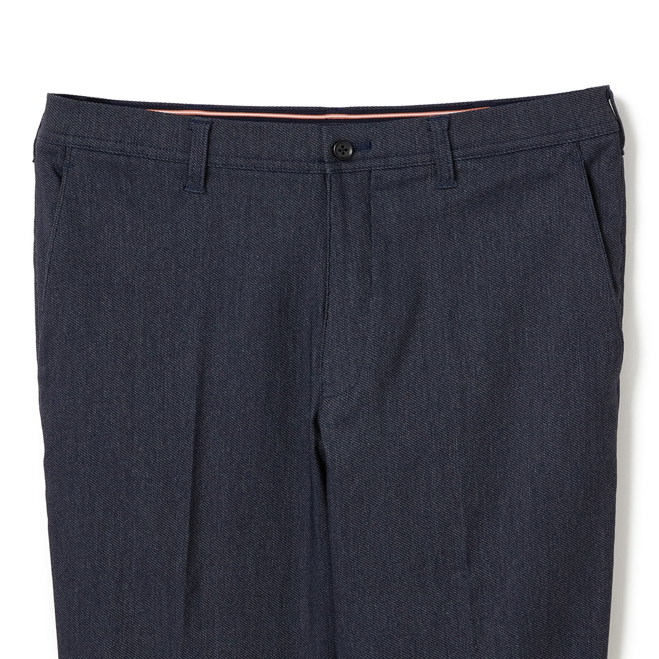 Adjustable Hem Stretch Brushed Twill Tapered Pants_03