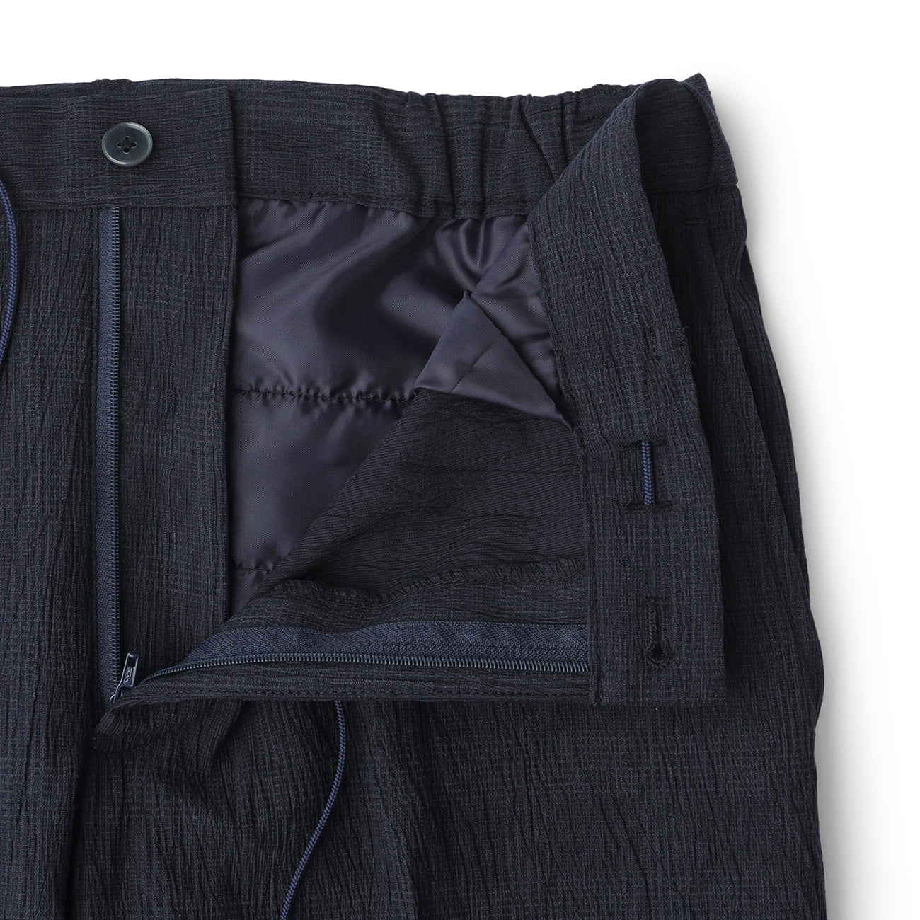 睡西衣Aircool Crepe Stretch Pants -深蓝