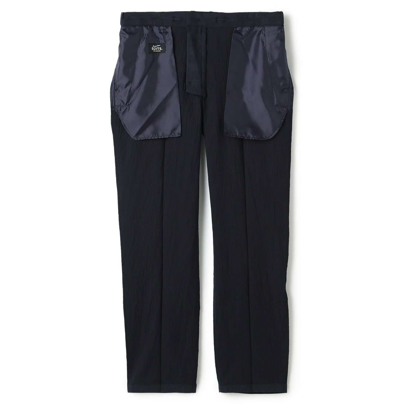 睡西衣Aircool Crepe Stretch Pants -深蓝