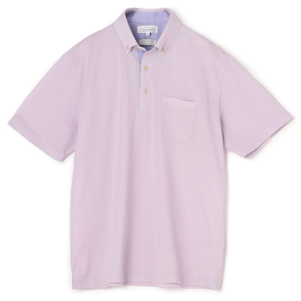 Japan Made Button-down Polo Shirt