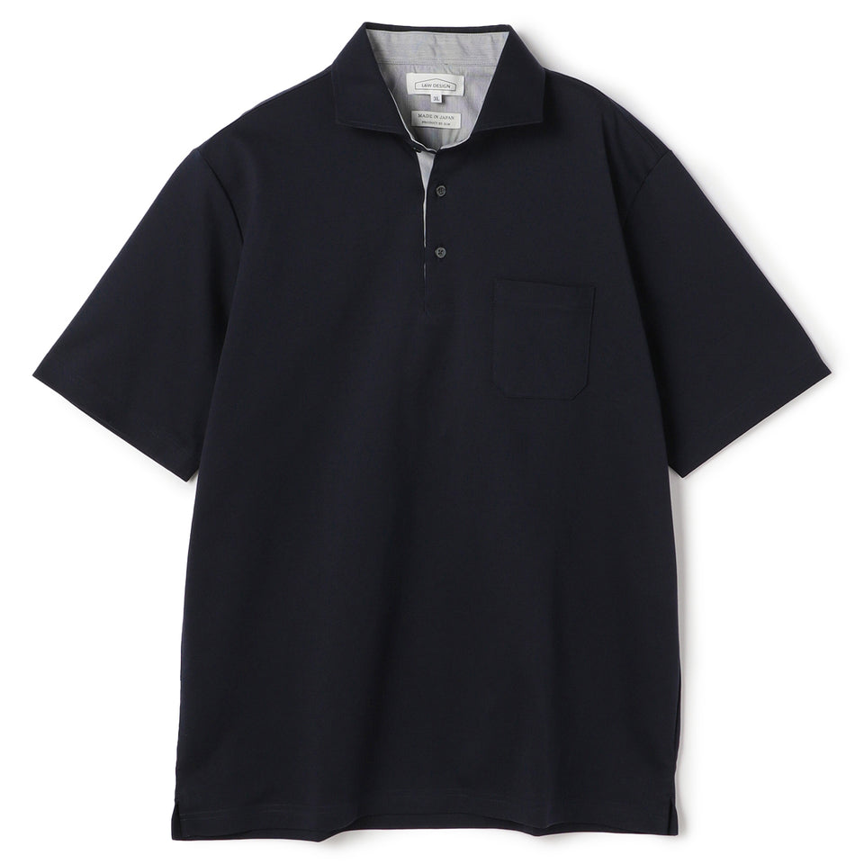Japan Made Cutaway Polo Shirt