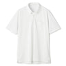Biz PoloAircool 钮扣领衬衫 Moss缝缀 Polo Shirt - White_01