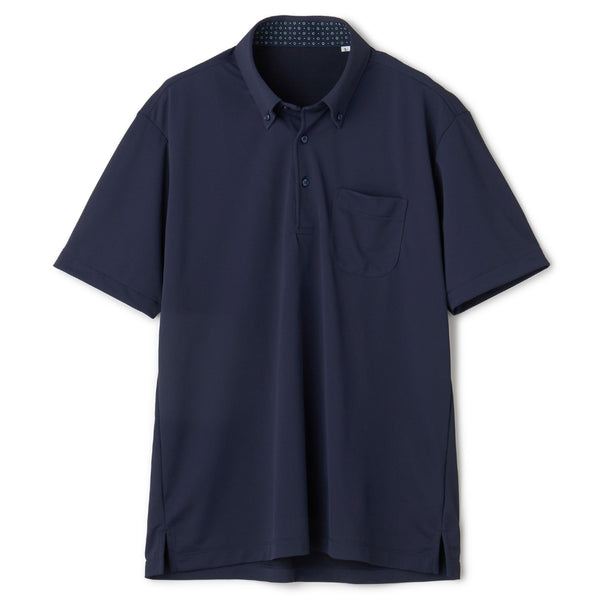 obsidian オブシディアン　BASIC POLO Nike Court Dri FIT Solid Polo Shirt - Obsidian/White