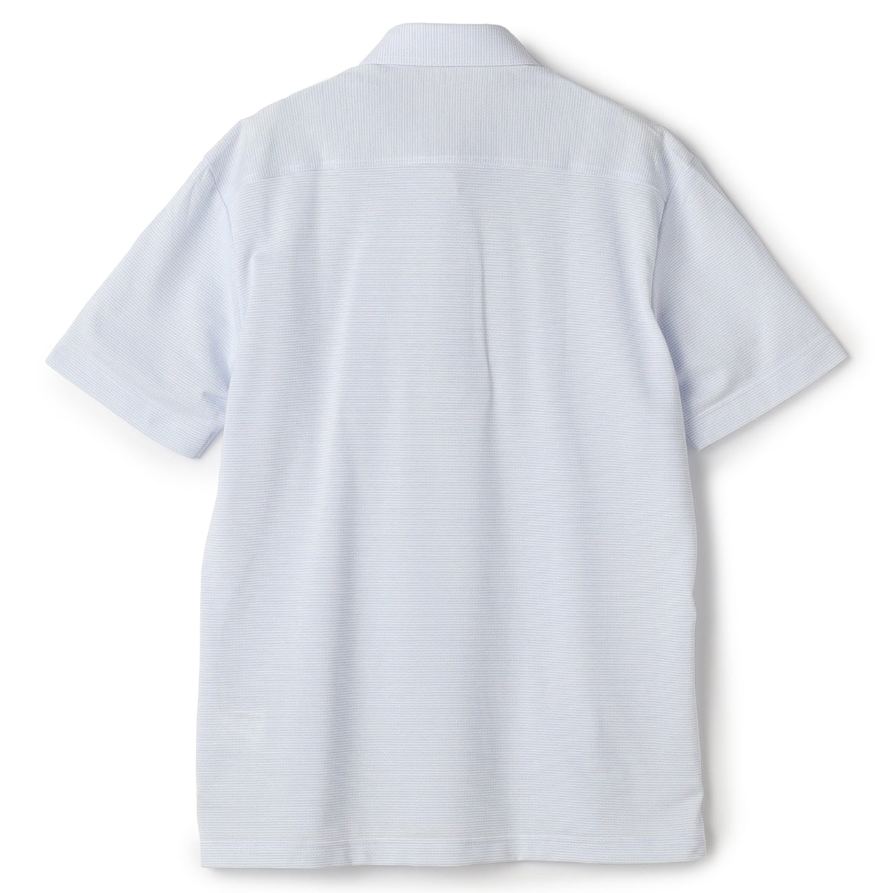 Biz PoloAircool 钮扣领衬衫 Sashiko Polo Shirt - White_04