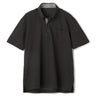 Biz PoloAircool Button-Down Sashiko Polo 衫 - 黑色_01
