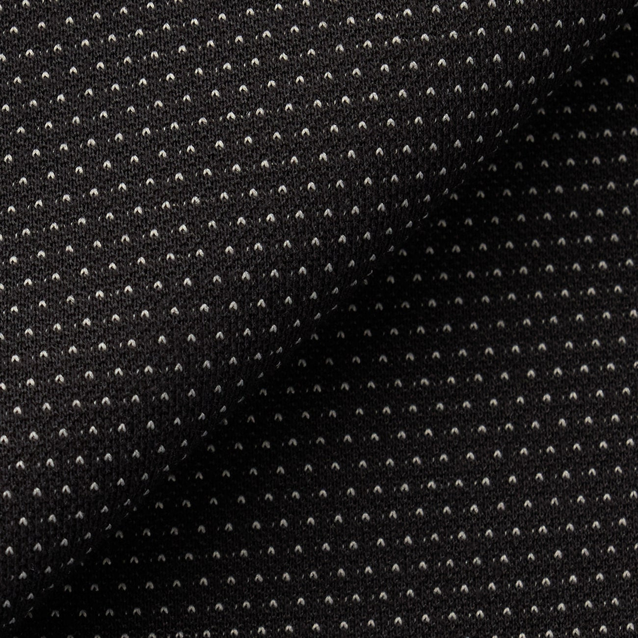 Biz Polo Aircool Button-Down Sashiko Polo Shirt - Black_02