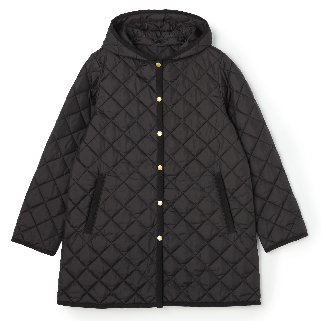 轻量款式保暖中长款绗缝大衣_19