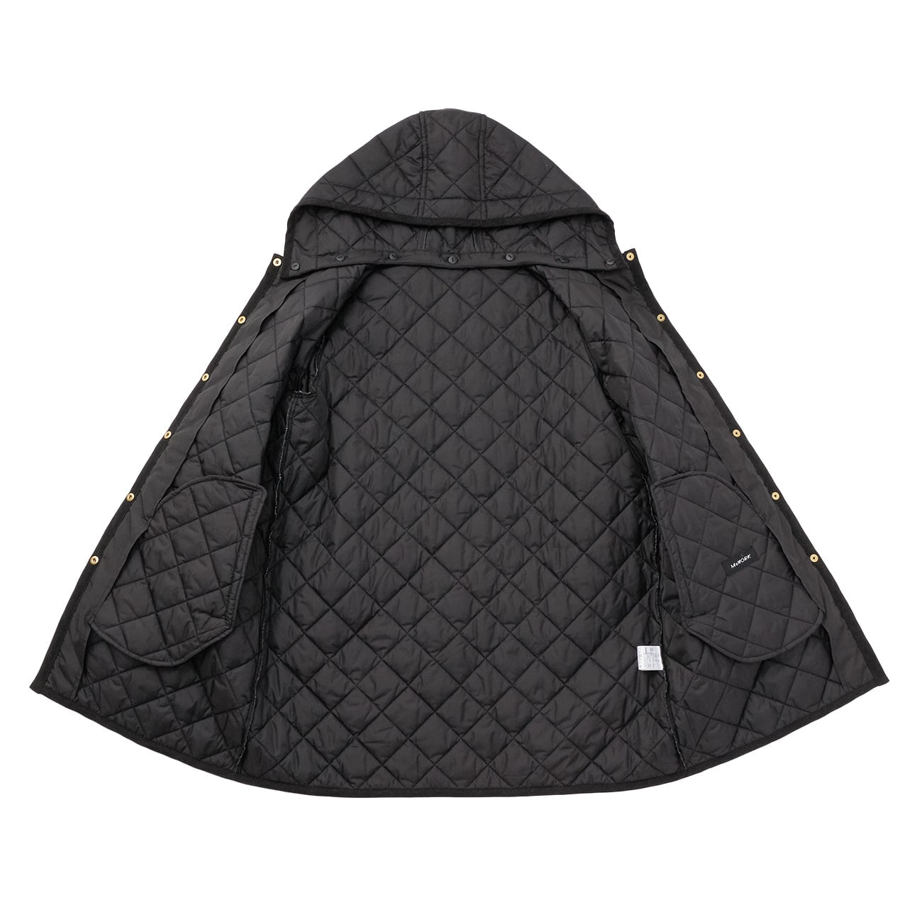 轻量款式保暖中长款绗缝大衣_22