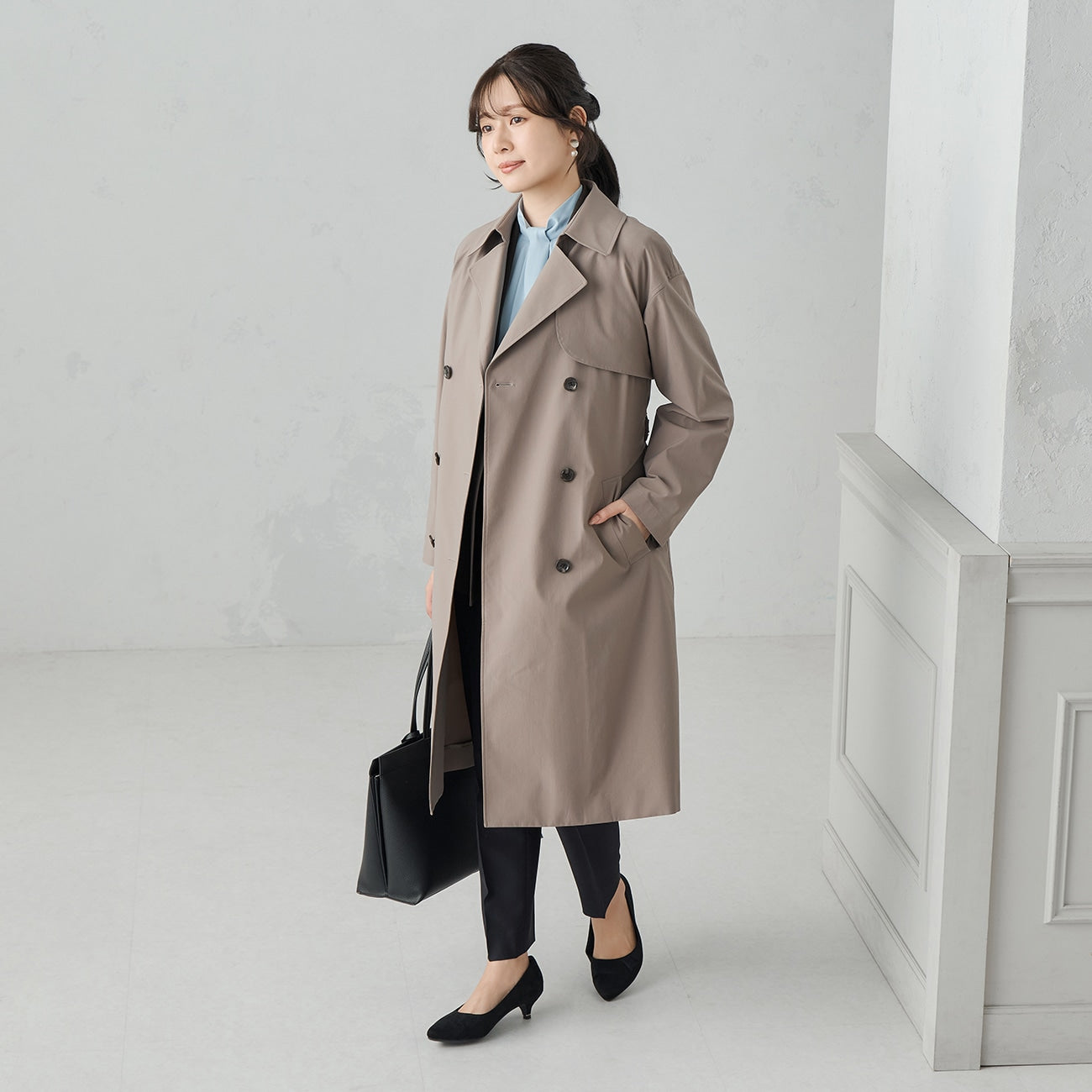 可拆卸防水弹力风衣内衬