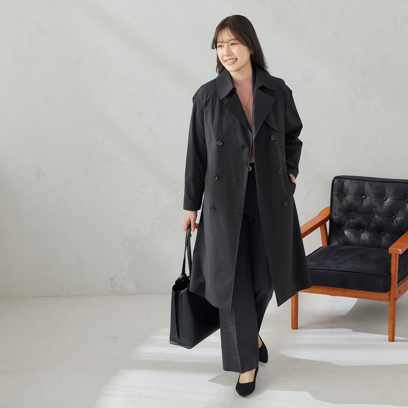 可拆卸防水弹力风衣内衬