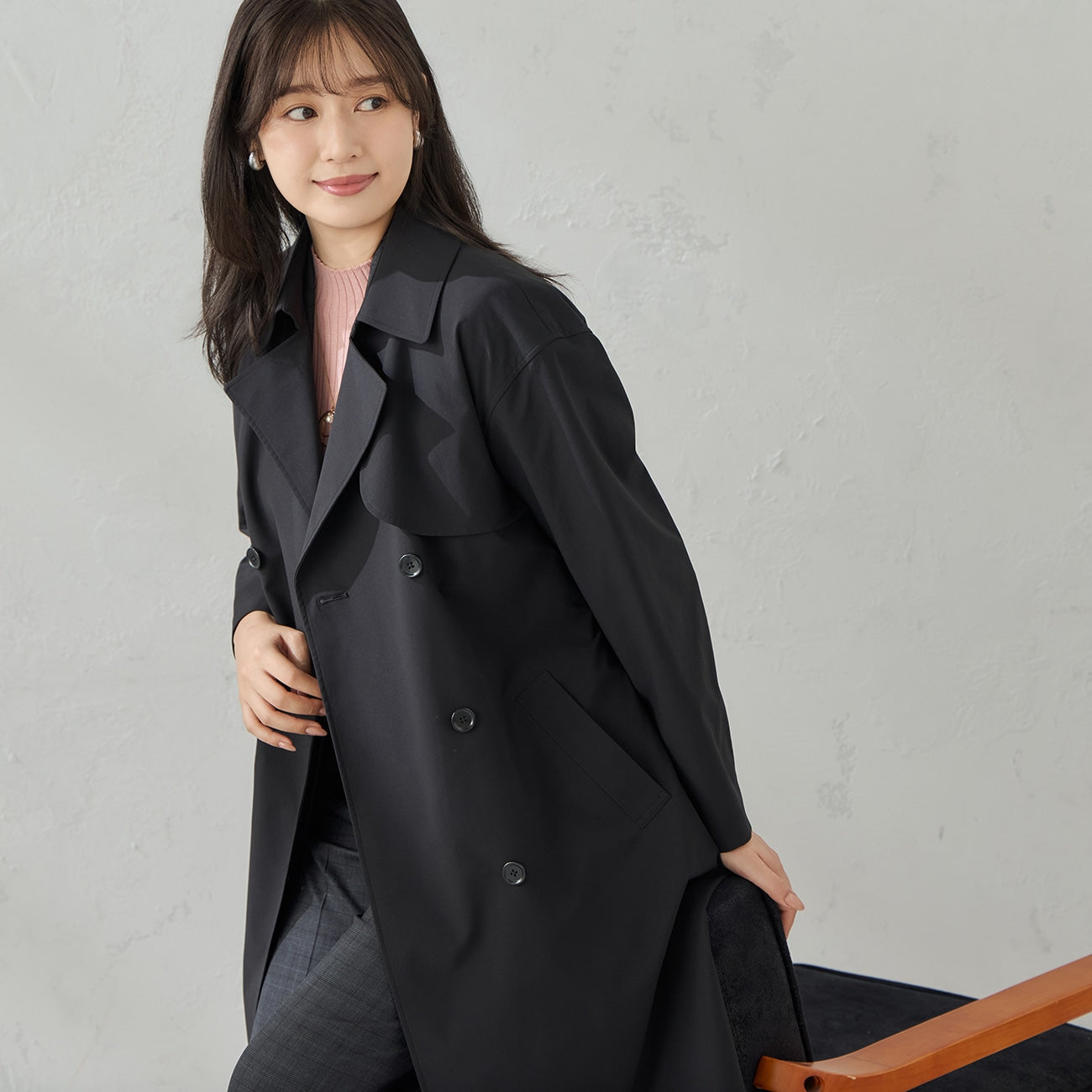 可拆卸防水弹力风衣内衬