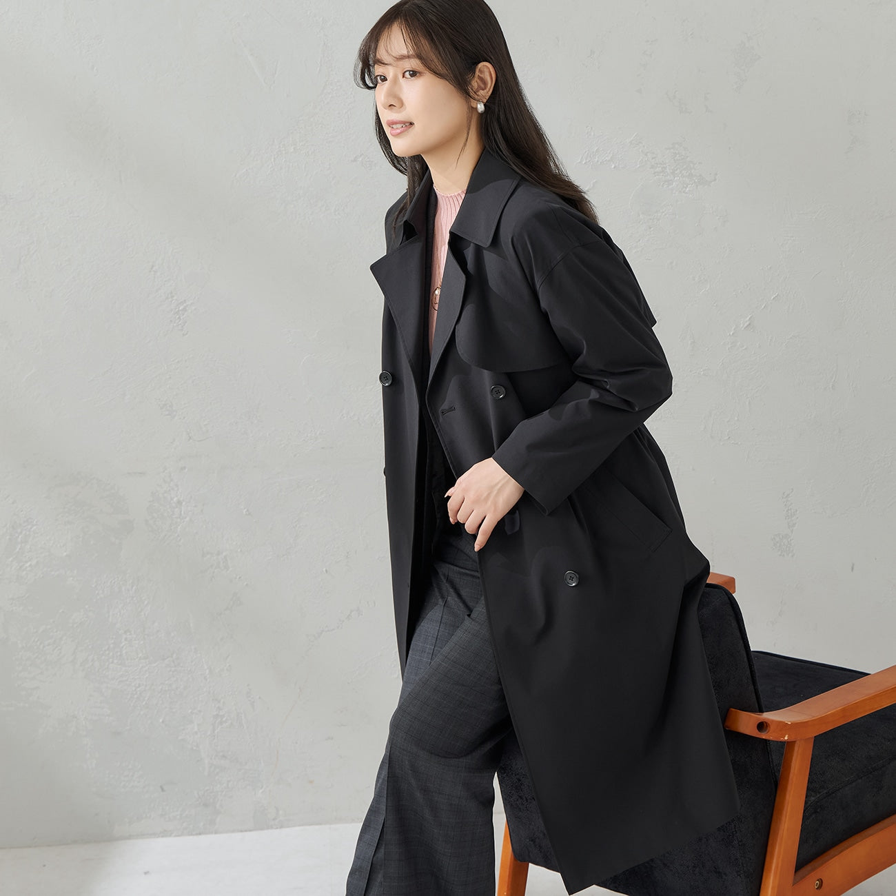 可拆卸防水弹力风衣内衬