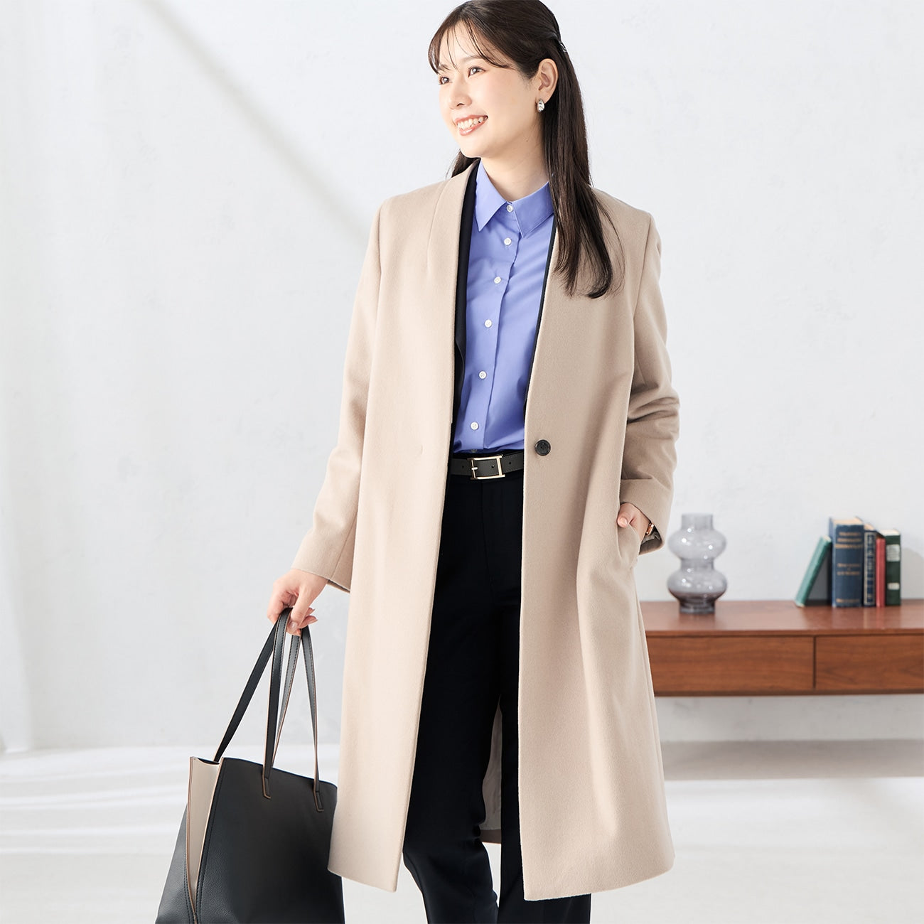 无领羊毛大衣_04