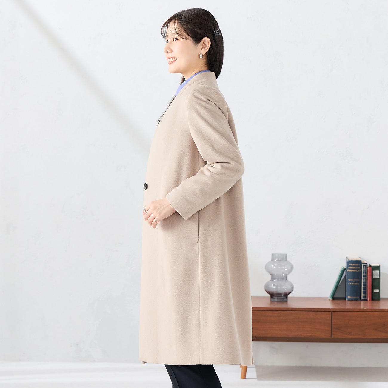 无领羊毛大衣_03