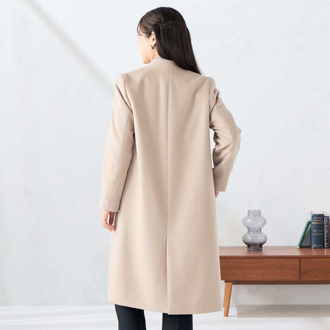 无领羊毛大衣_06