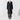 Bishu Japanese Fabric Wool Blend Collarless Coat - Black_03