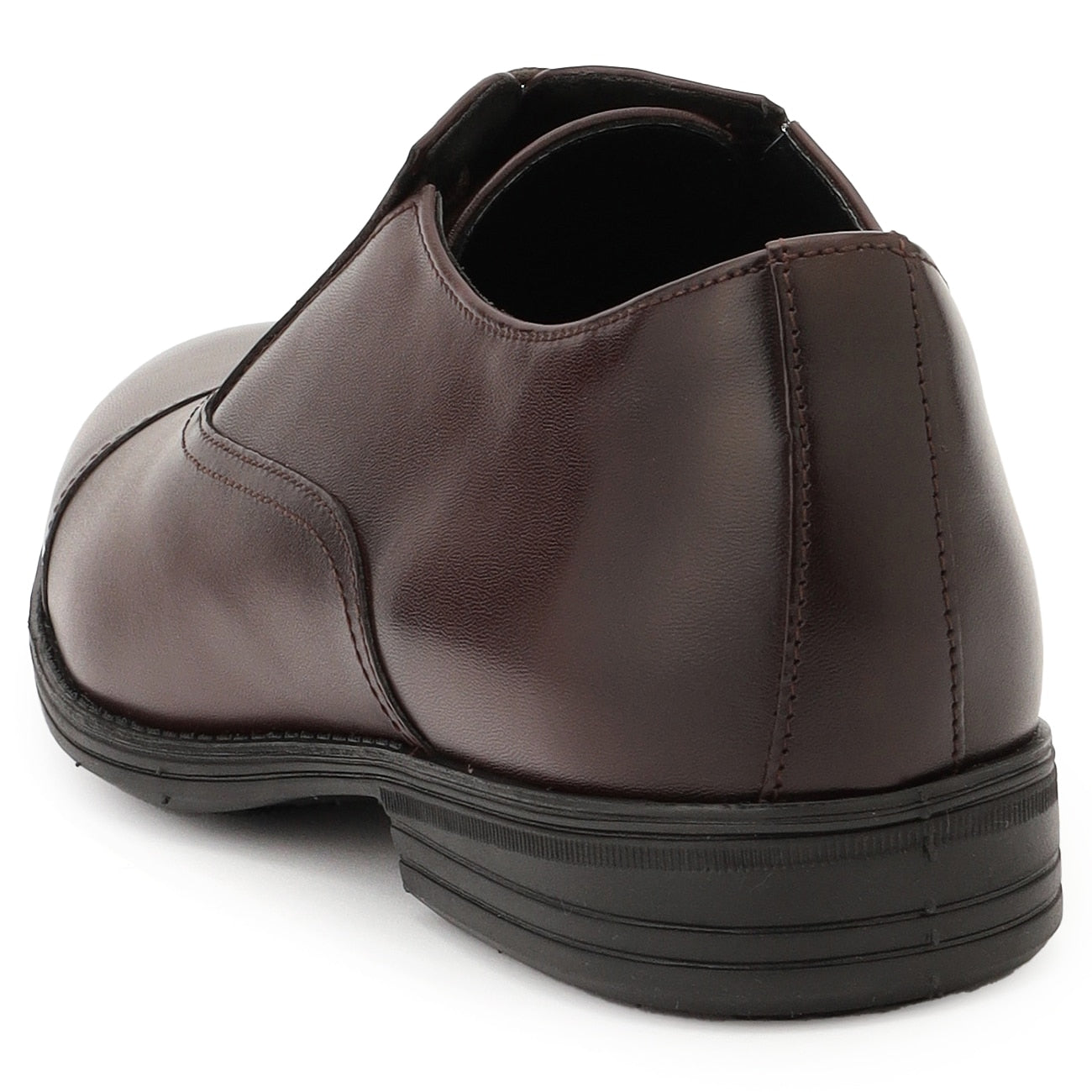 Lightweight Himeji Leather Cap-toe Oxford Shoes - Dark Brown_04