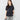 Airy Peplum Shirt - Navy_02