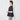 Airy Peplum Shirt - Navy_04