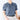 Women's Short Sleeve Narrow Bow Tie Shirt - Blue_05