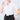 Women's Bamboo Rayon Striped Short Sleeve Bow Tie Shirt - White_05