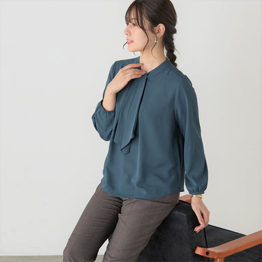 2-way Ruffle Tie Blouse_14