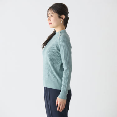 High-neck Cable Knit Sweater_09