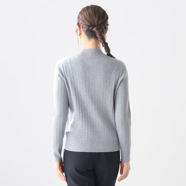 High-neck Cable Knit Sweater_20