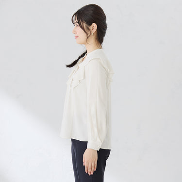 Ruffle Tucked Blouse_07