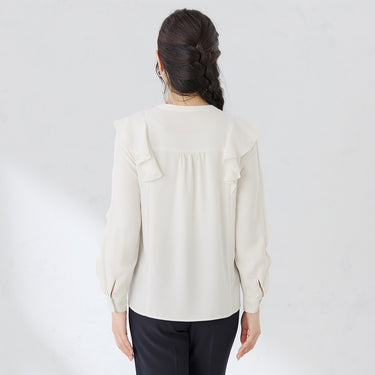 Ruffle Tucked Blouse_08