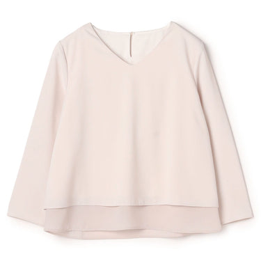 V-neck Layered Blouse_23